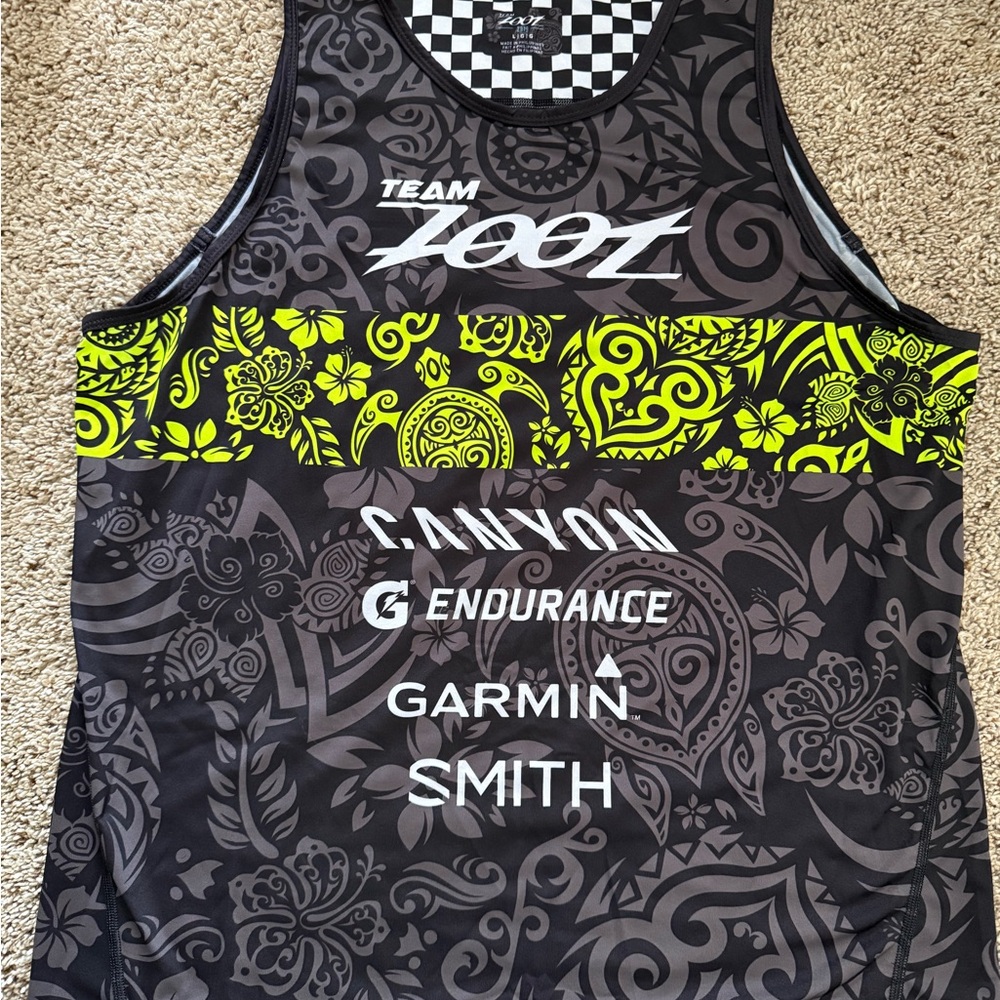 Team Zoot Running Singlet Tank Men’s Large